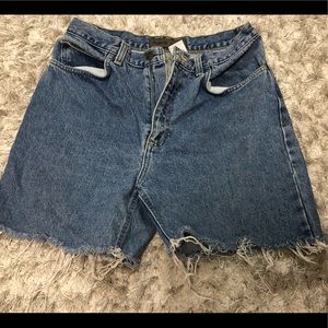 vintage jean shorts